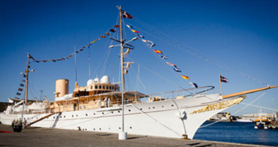 Royalt besøg