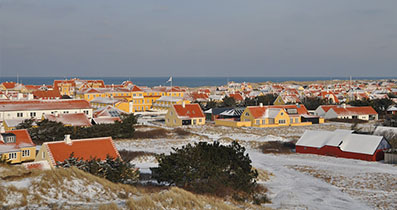 Vinter i gl. Skagen
